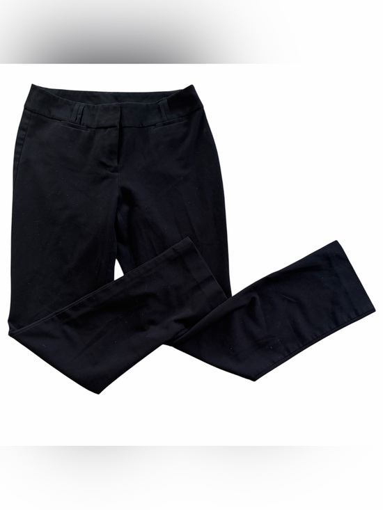 Anne Klein Pants - ANNE KLEIN Black Stretch Straight-Leg Pants Women’s Size 4